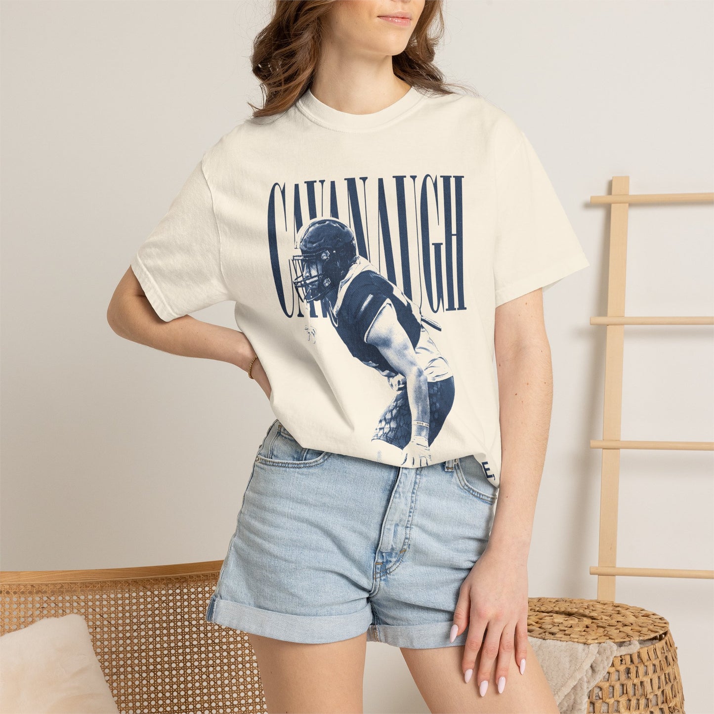 MAXIMUS CAVANAUGH VINTAGE IVORY TEE