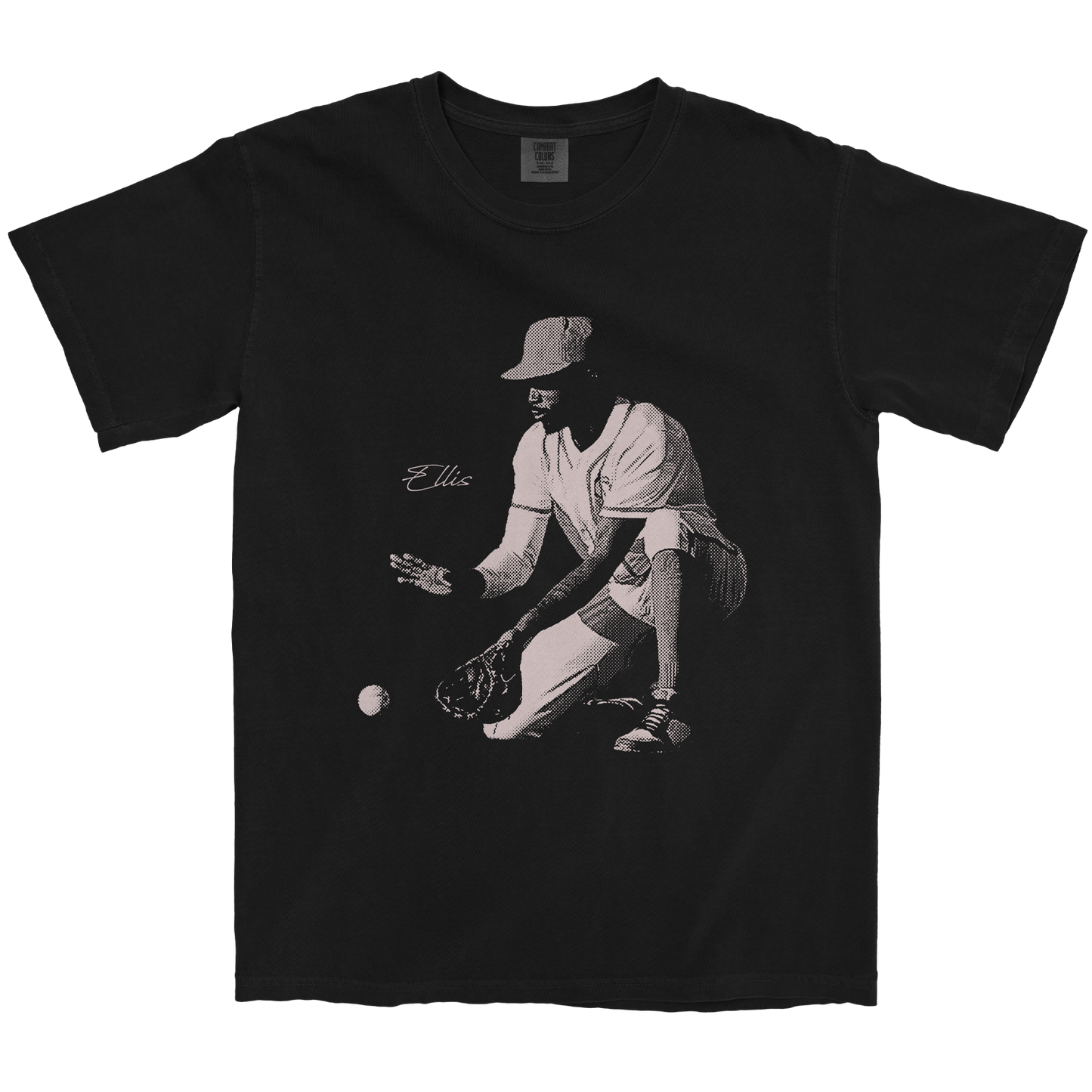 LEE ELLIS GROUND BALL BLACK TEE