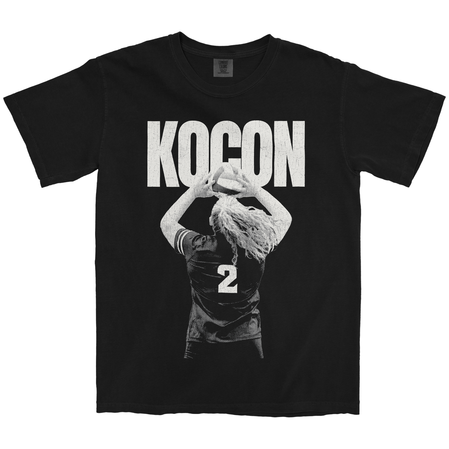 AUDREY KOCON VINTAGE BLACK TEE