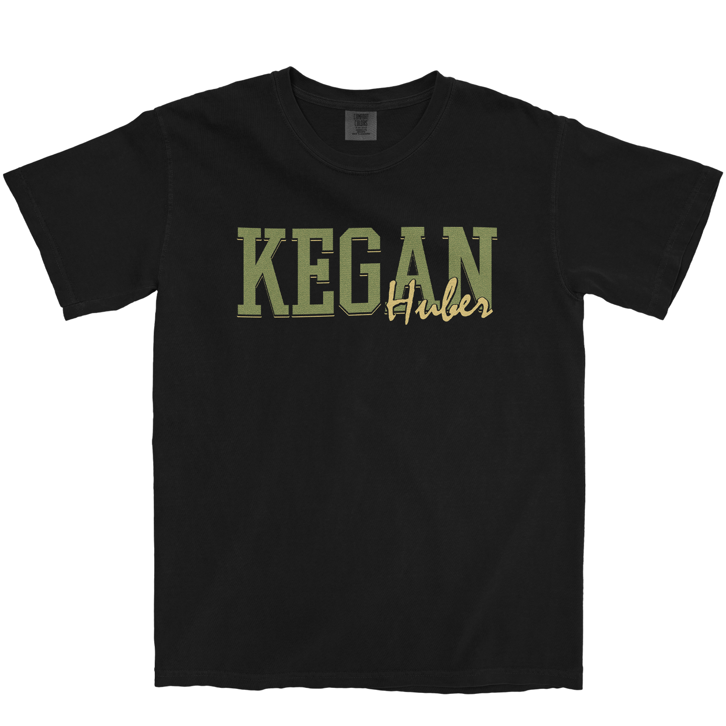 KEGAN HUBER CLASSIC BLACK TEE