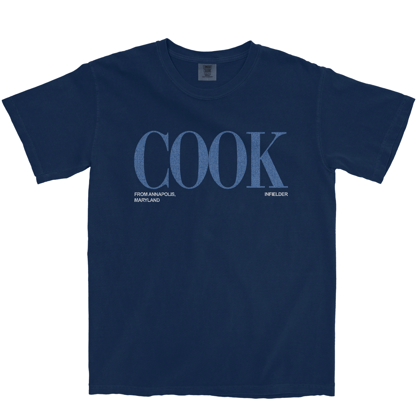 CALVIN COOK CLASSIC NAVY TEE