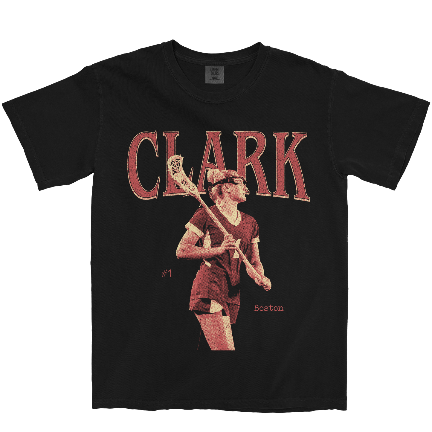 RACHEL CLARK VINTAGE BLACK TEE