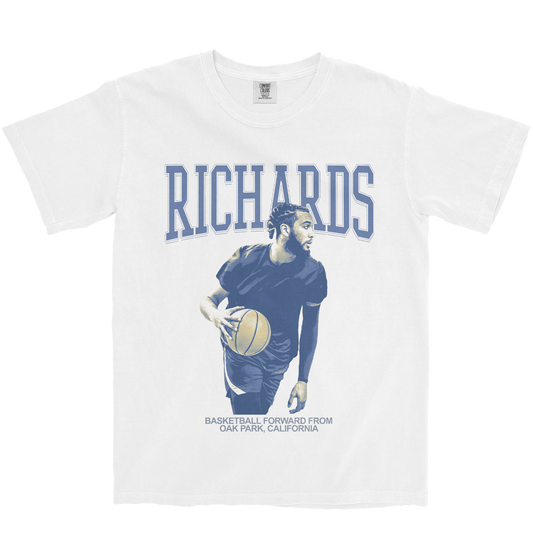 MAKAI RICHARDS VINTAGE WHITE TEE