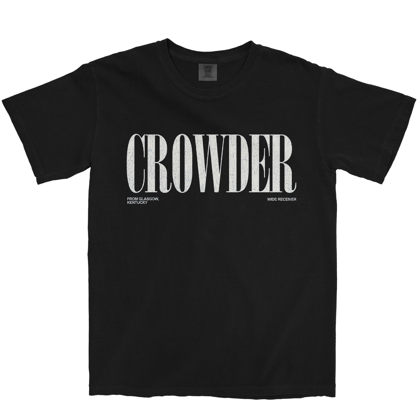 RICARDO CROWDER CLASSIC BLACK TEE