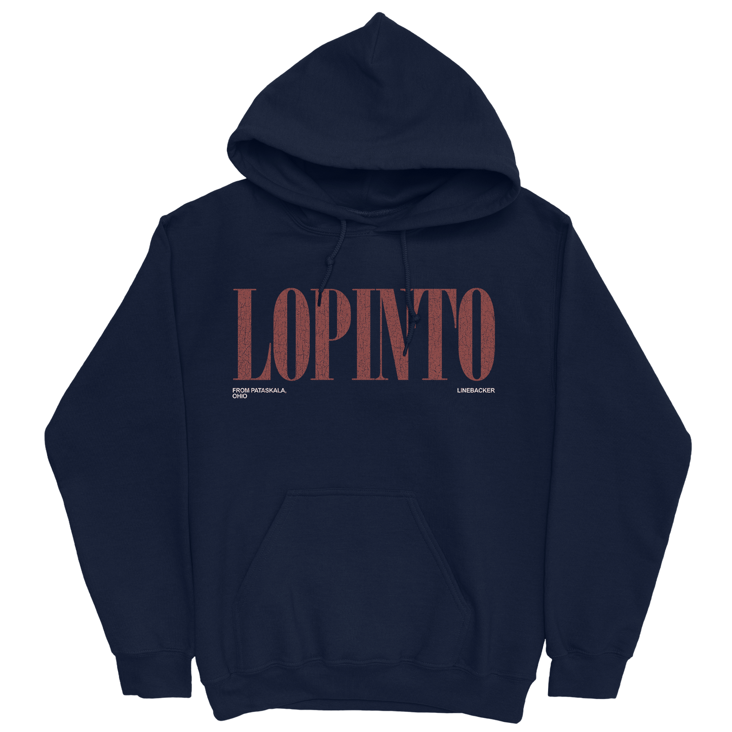 JAKE LOPINTO CLASSIC NAVY HOODIE