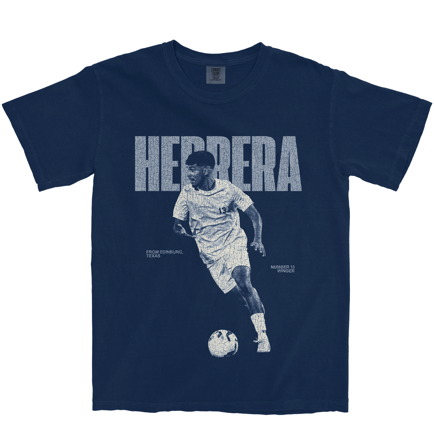 DUILIO HERRERA VINTAGE NAVY TEE