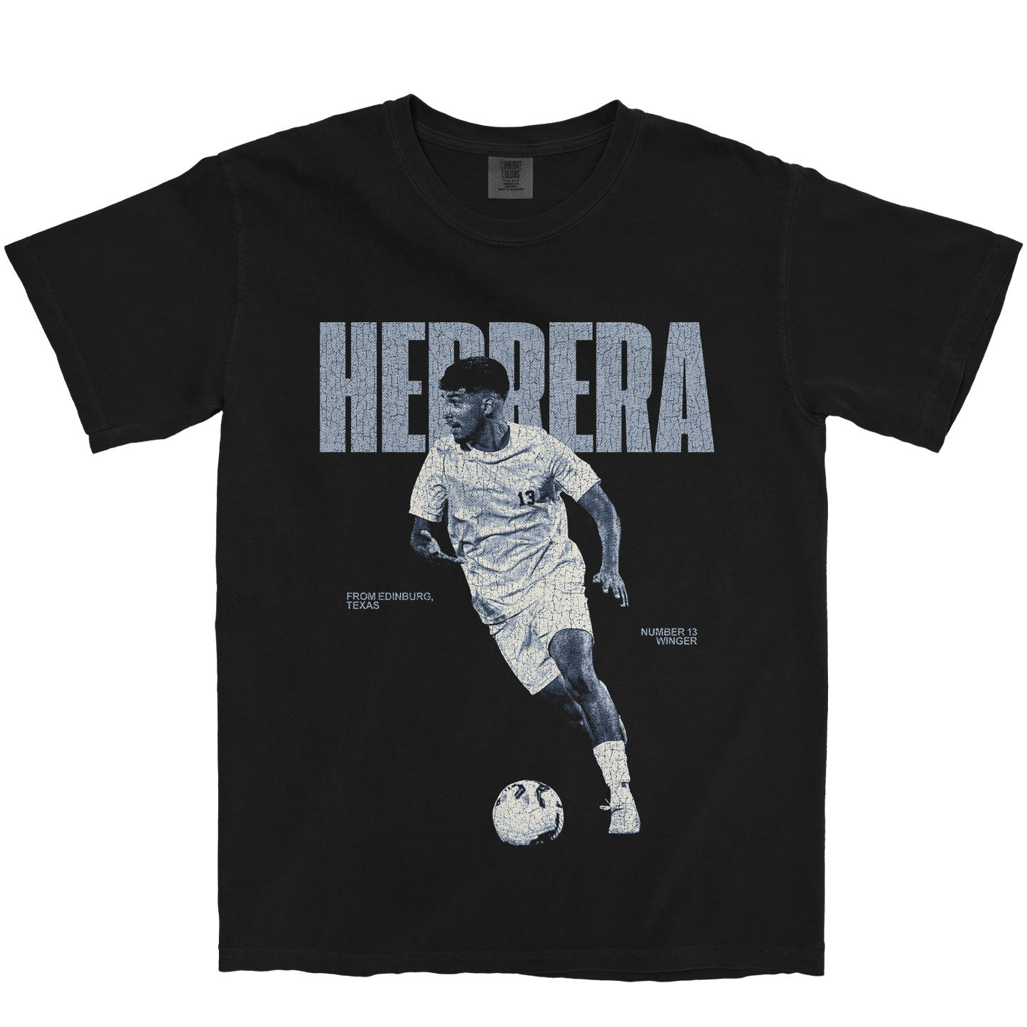 DUILIO HERRERA VINTAGE BLACK TEE