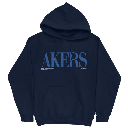 LAYNE AKERS CLASSIC NAVY HOODIE