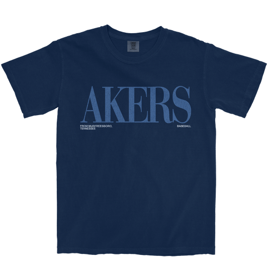 LAYNE AKERS CLASSIC NAVY TEE