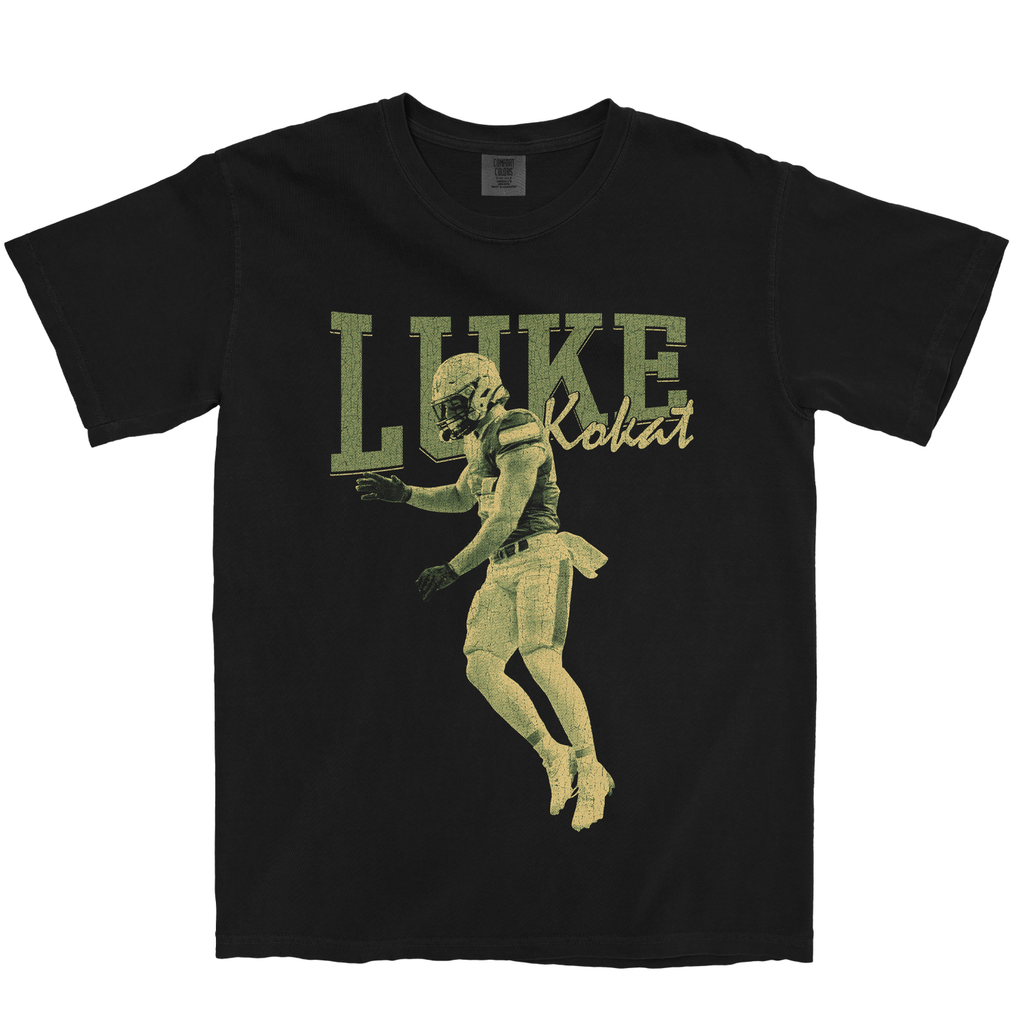 LUKE KOKAT VINTAGE BLACK TEE