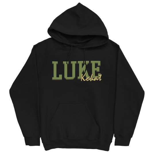 LUKE KOKAT CLASSIC BLACK HOODIE