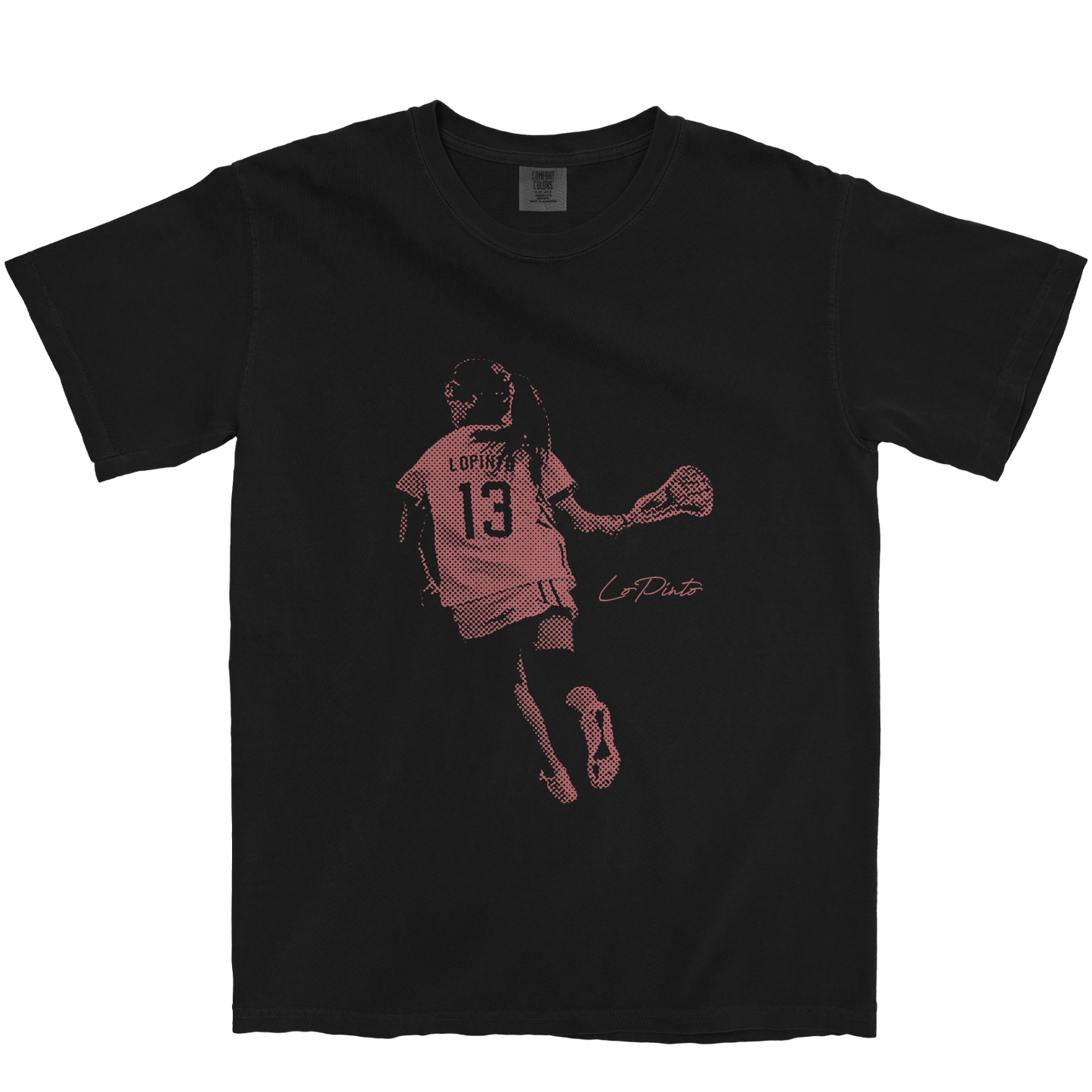 EMMA LOPINTO #13 BLACK TEE