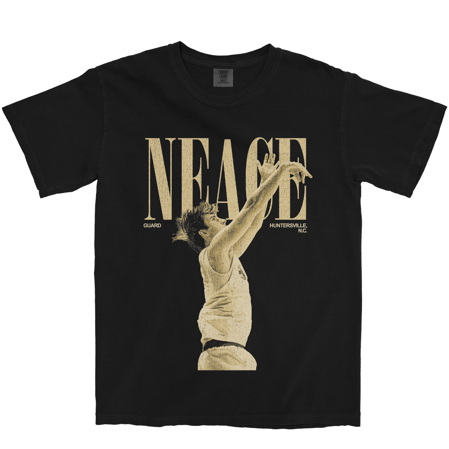 HANK NEACE VINTAGE BLACK TEE