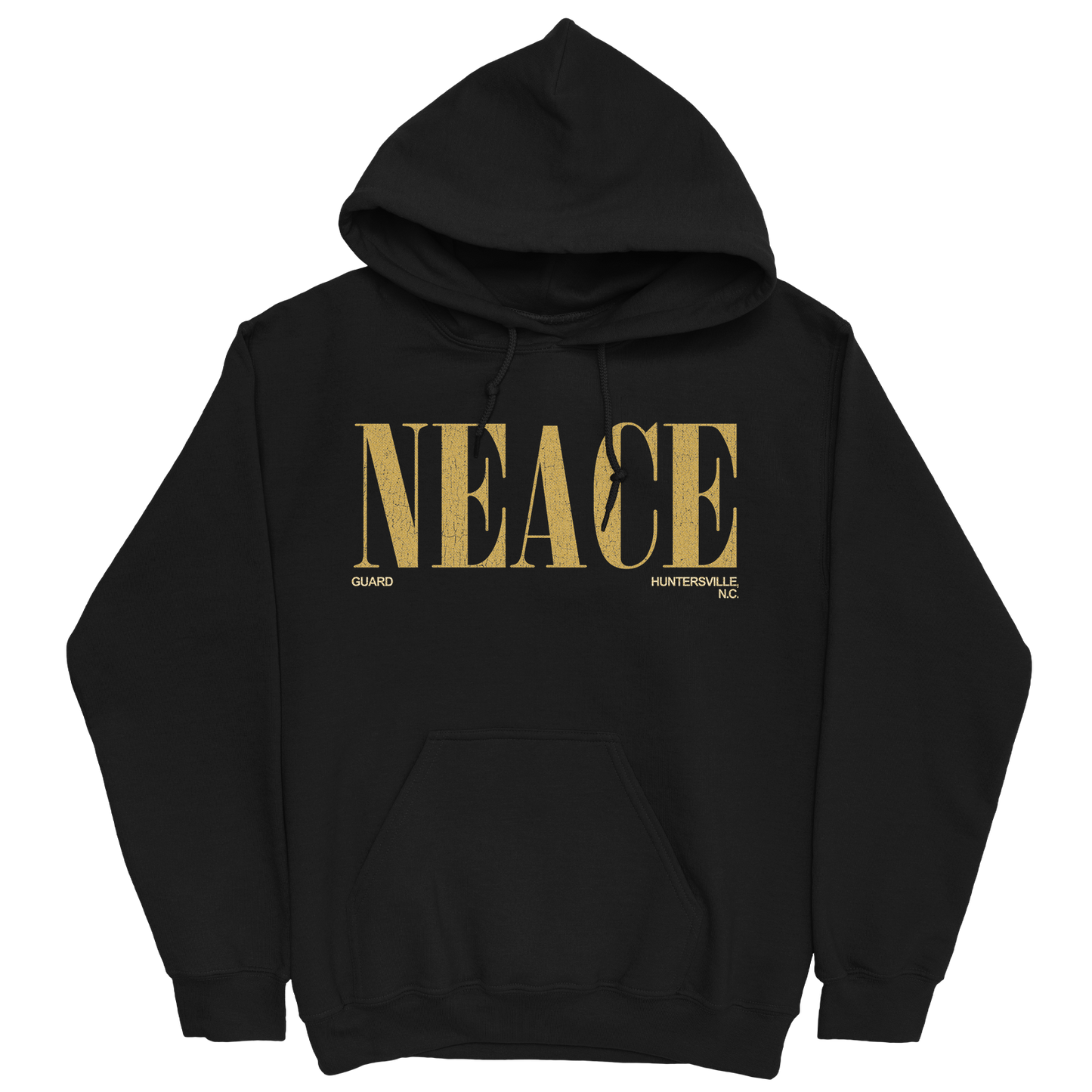 HANK NEACE CLASSIC BLACK HOODIE