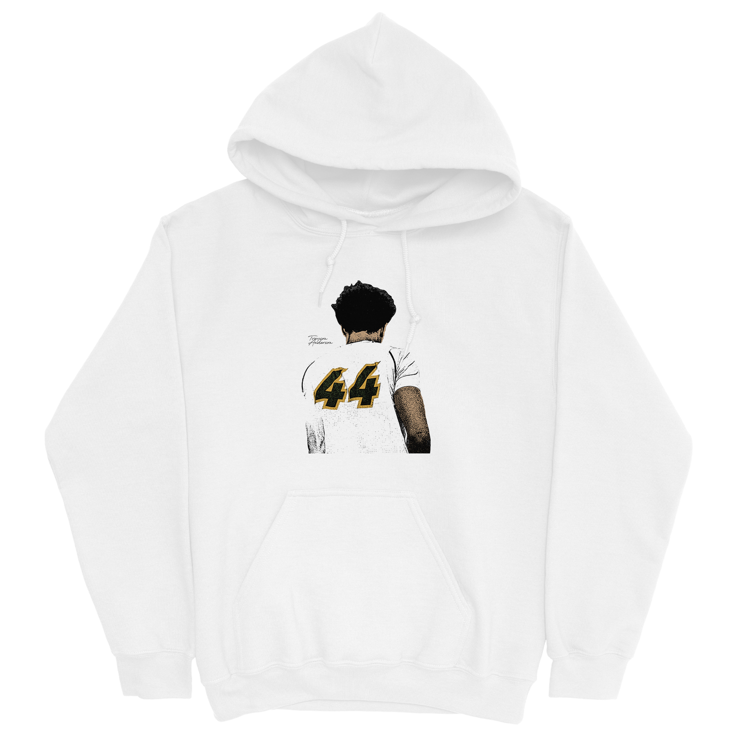TREYSON ANDERSON #44 WHITE HOODIE