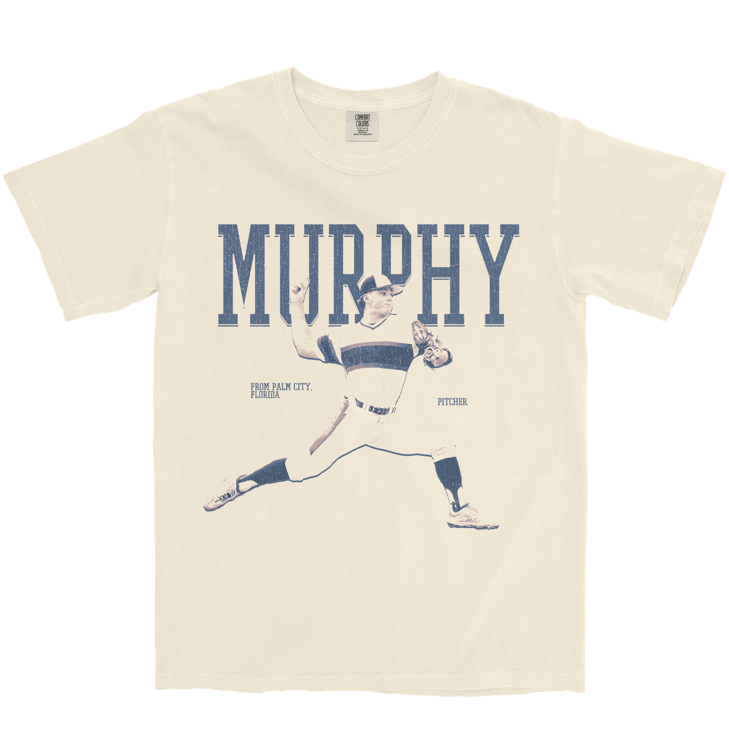 TYLER MURPHY VINTAGE IVORY TEE