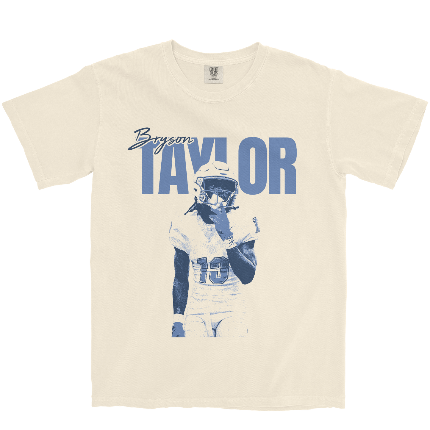 BRYSON TAYLOR VINTAGE IVORY TEE