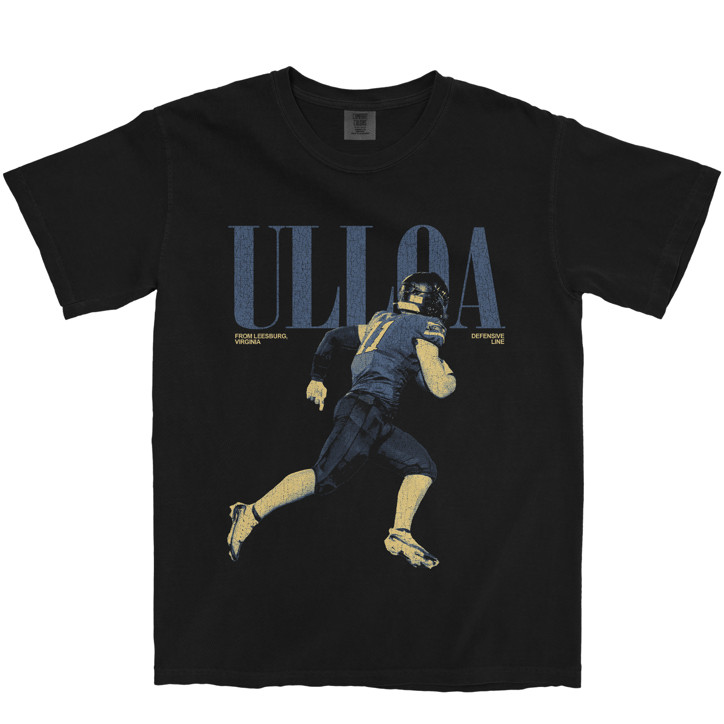 JONAH ULLOA VINTAGE BLACK TEE