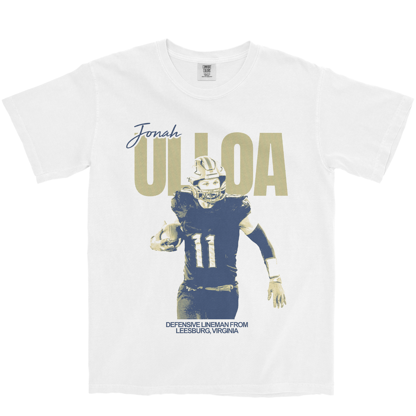 JONAH ULLOA VINTAGE WHITE TEE