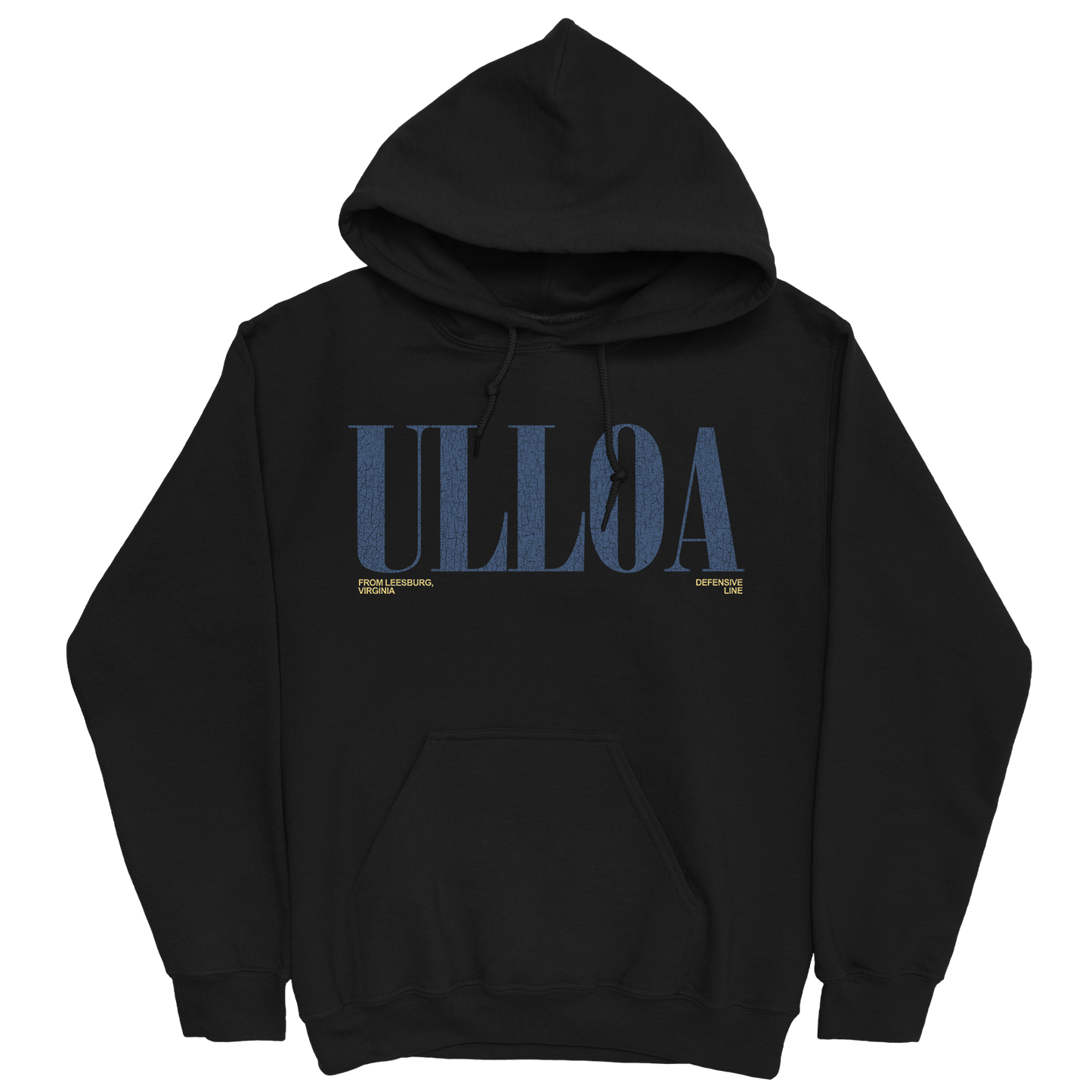 JONAH ULLOA CLASSIC BLACK HOODIE