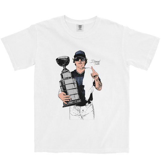 DIESEL TOTH ILLUSTRATED WHITE TEE