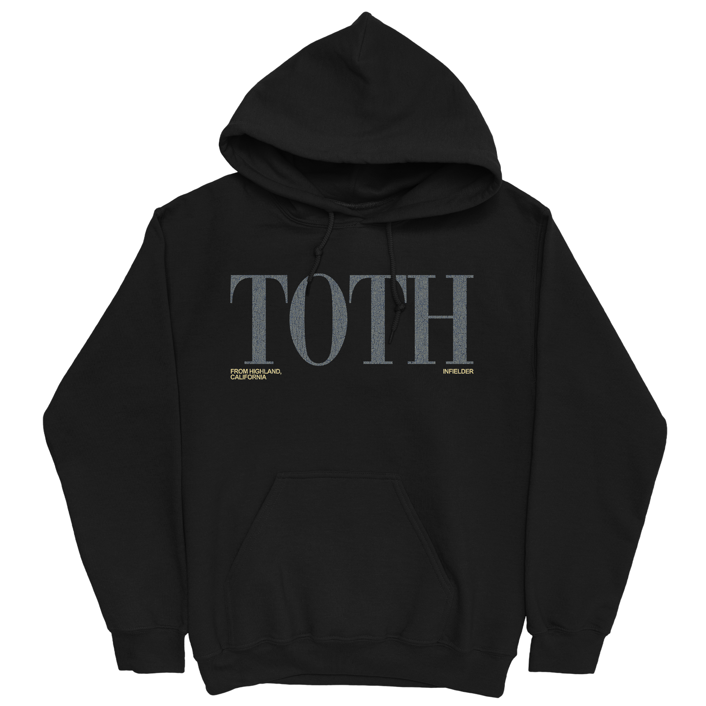 DIESEL TOTH CLASSIC BLACK HOODIE