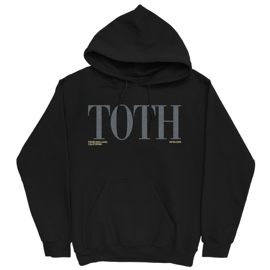 DIESEL TOTH CLASSIC BLACK HOODIE