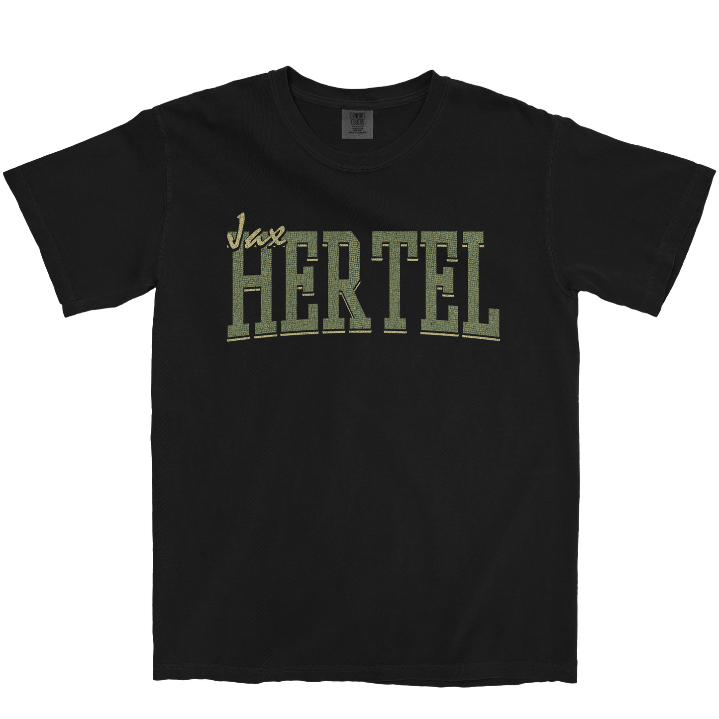JAX HERTEL CLASSIC BLACK TEE