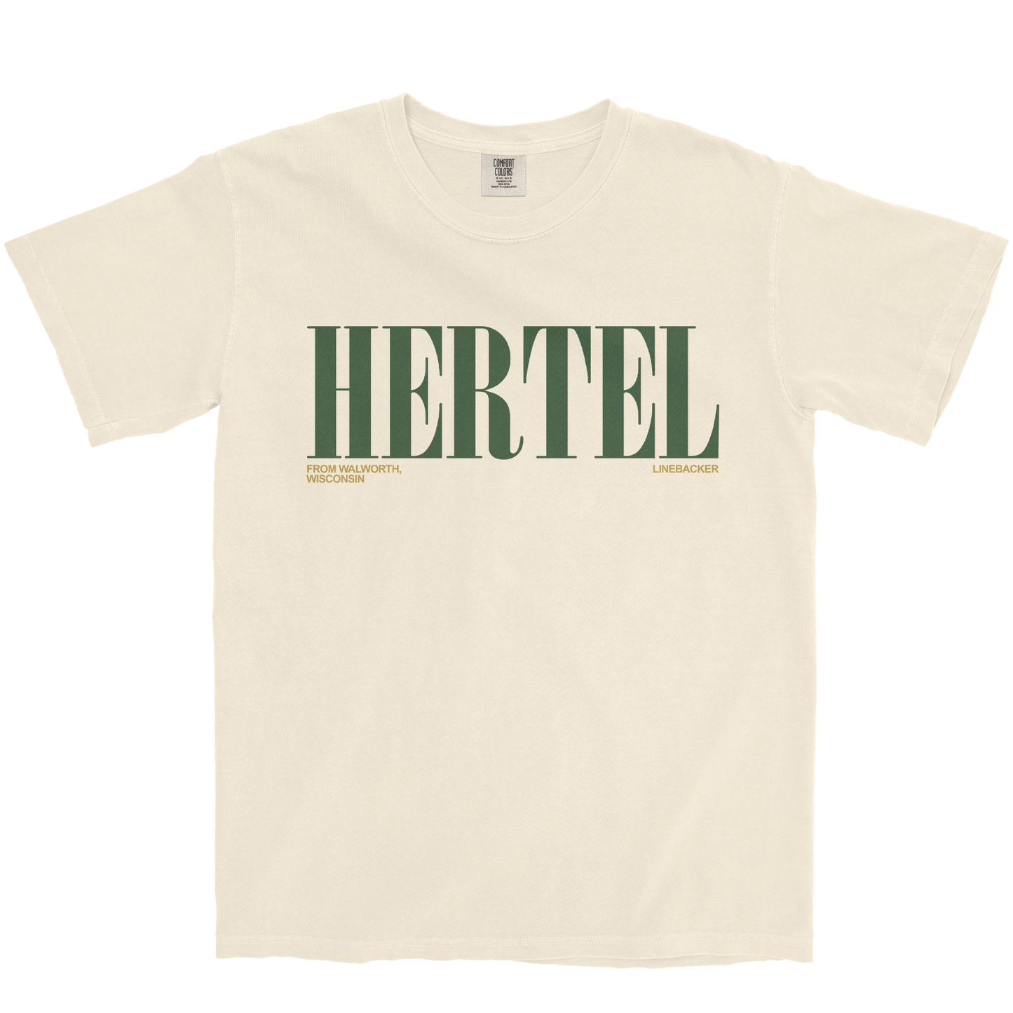 JAX HERTEL CLASSIC IVORY TEE
