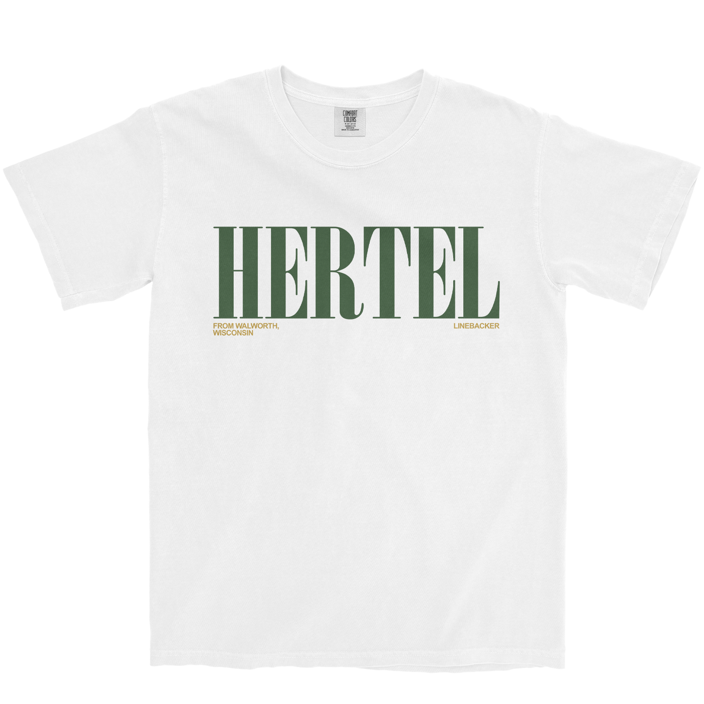 JAX HERTEL CLASSIC WHITE TEE