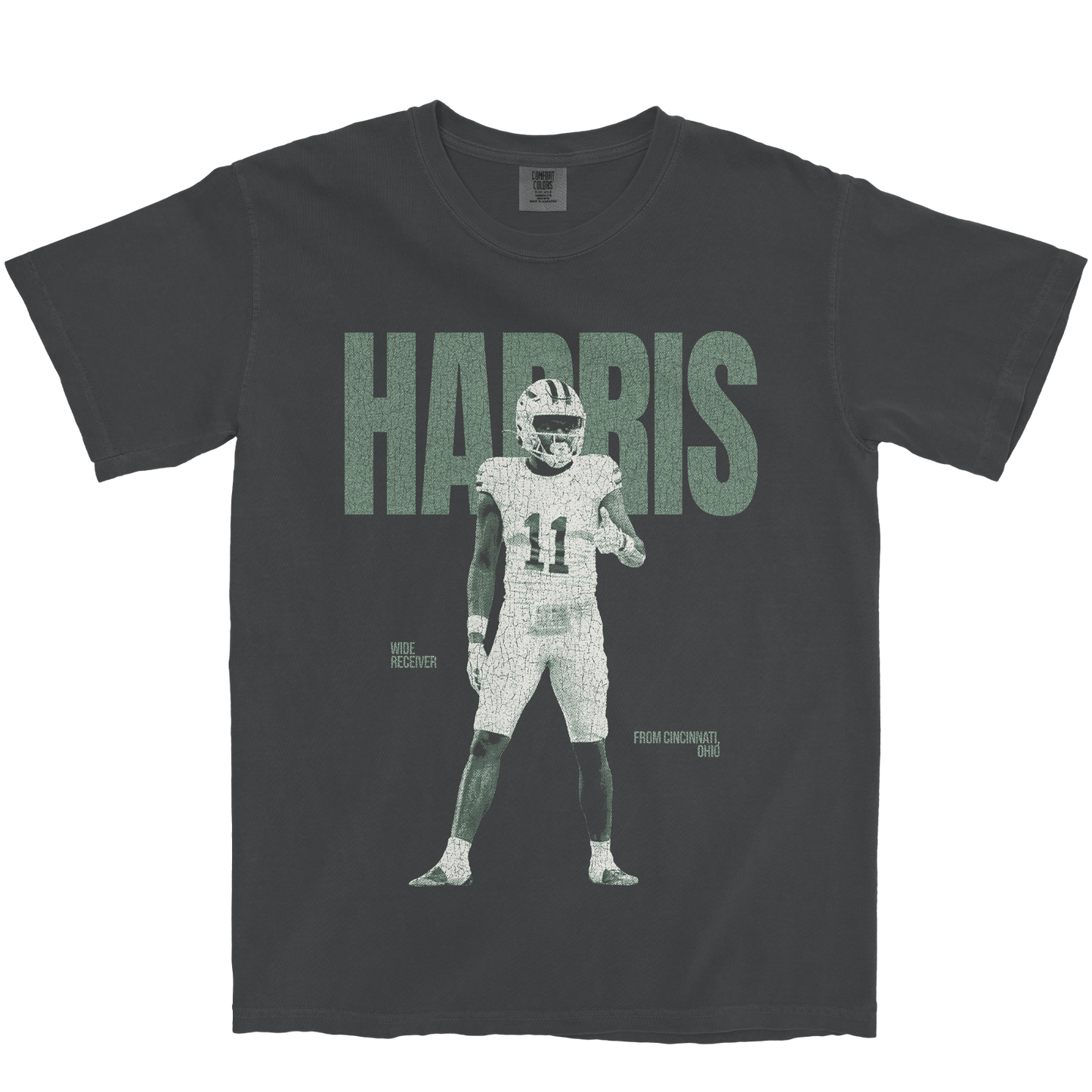 RODNEY HARRIS #11 GRAPHITE TEE