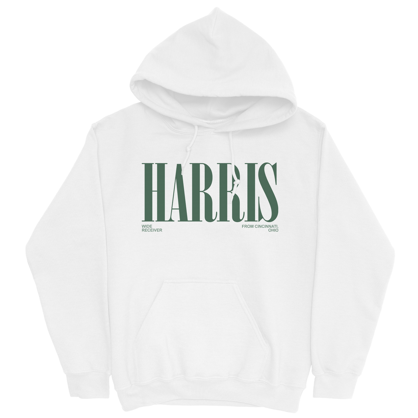 RODNEY HARRIS WHITE HOODIE