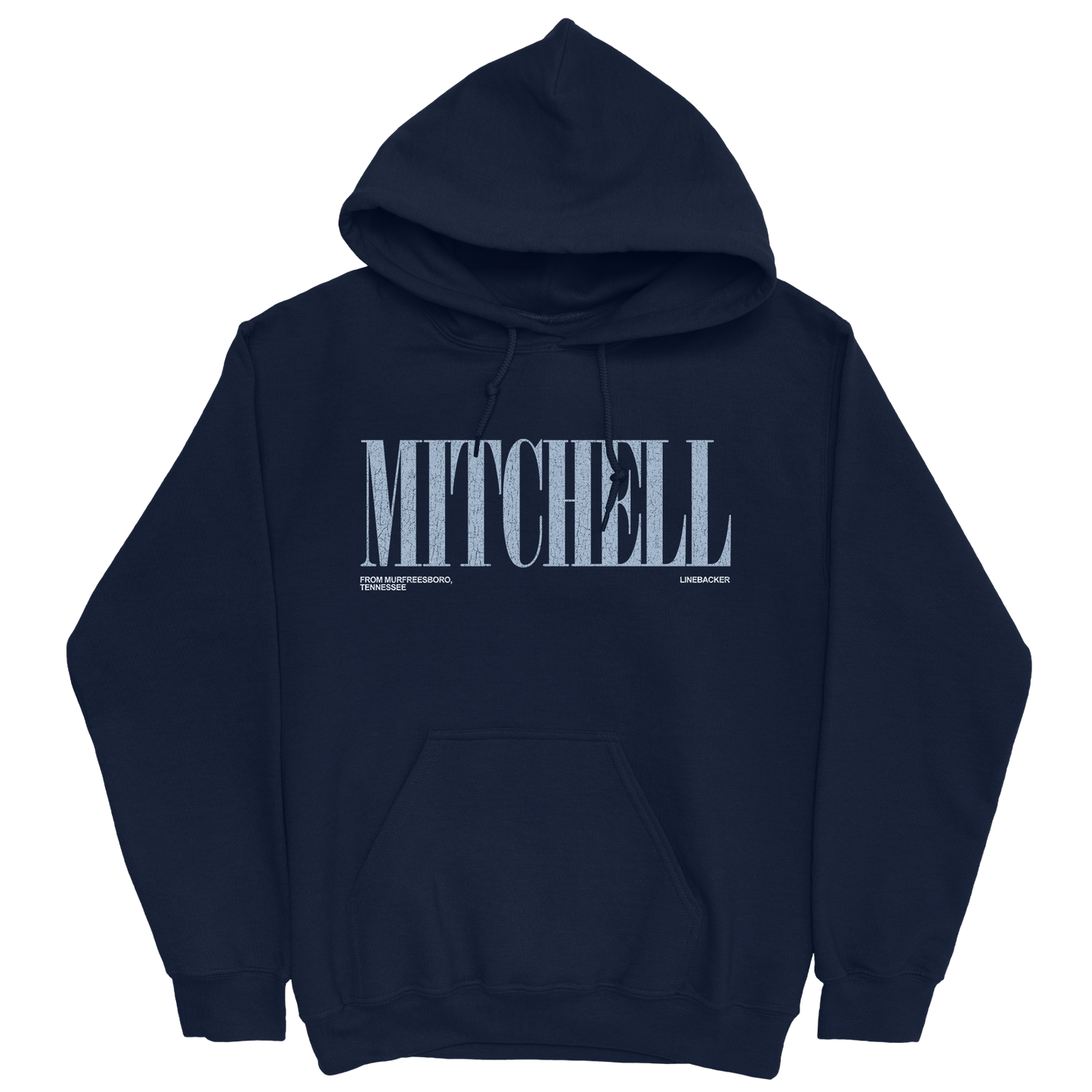 ALEX MITCHELL CLASSIC NAVY HOODIE