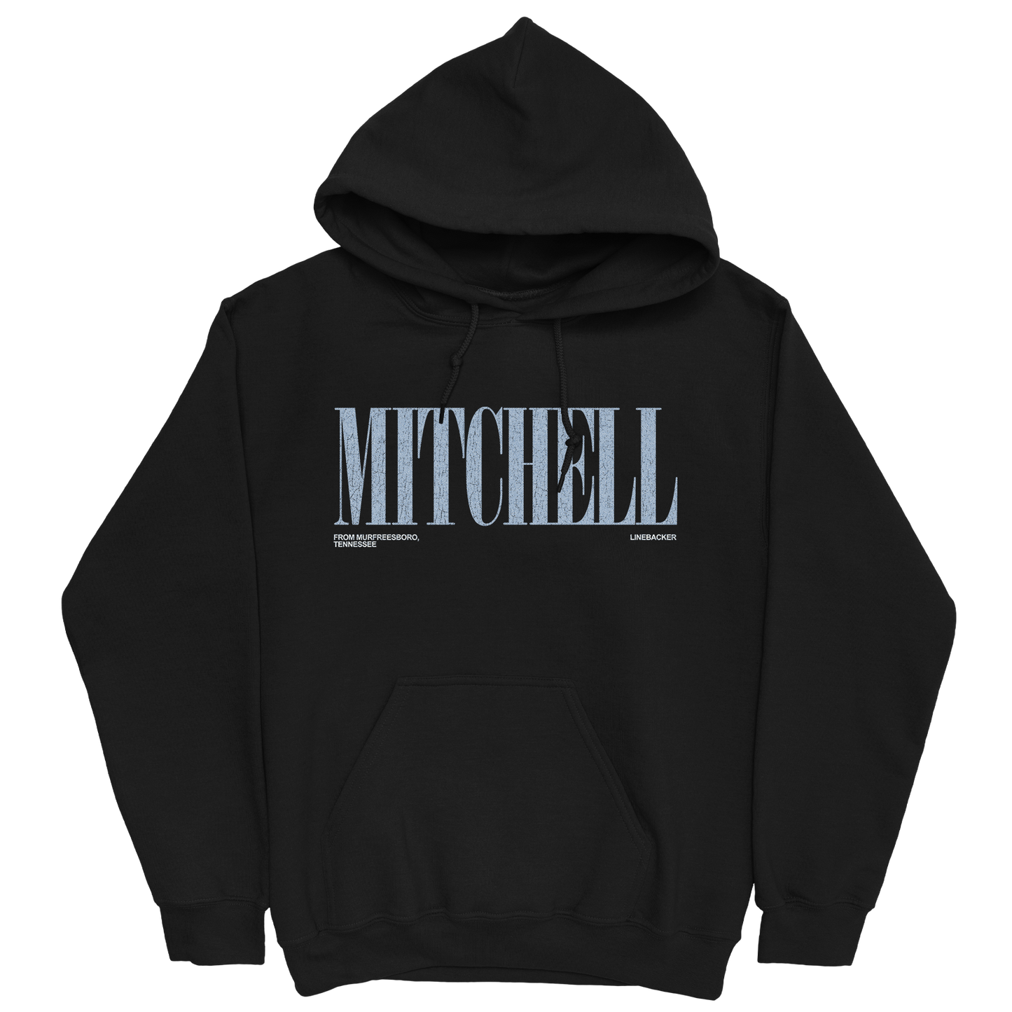ALEX MITCHELL CLASSIC BLACK HOODIE