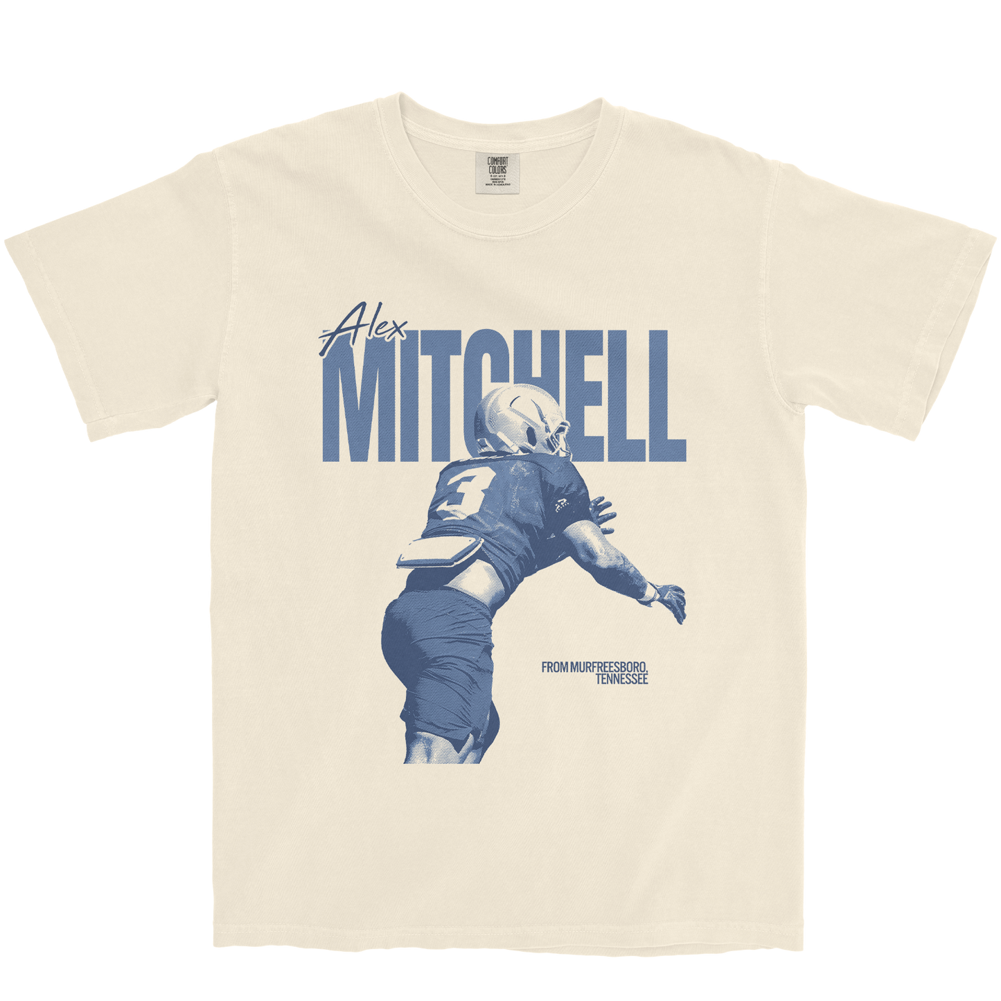 ALEX MITCHELL VINTAGE IVORY TEE