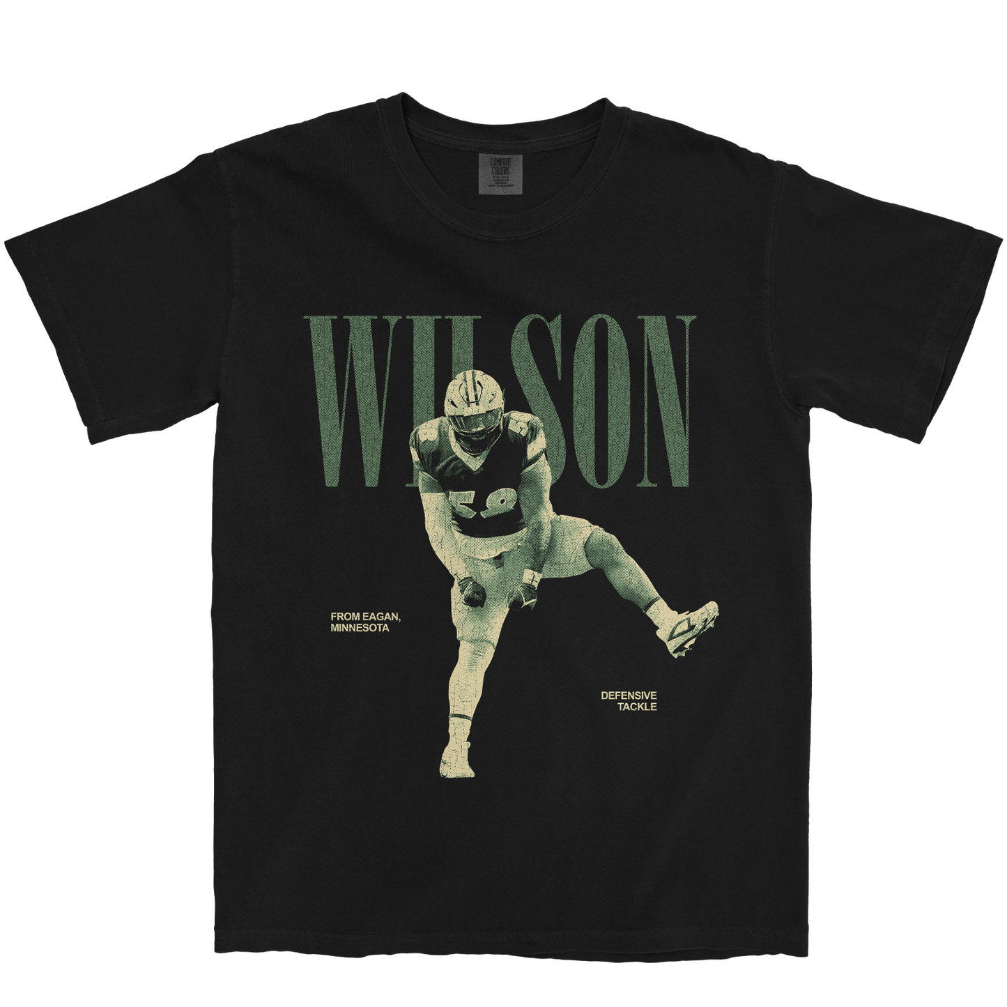 KEENAN WILSON VINTAGE BLACK TEE