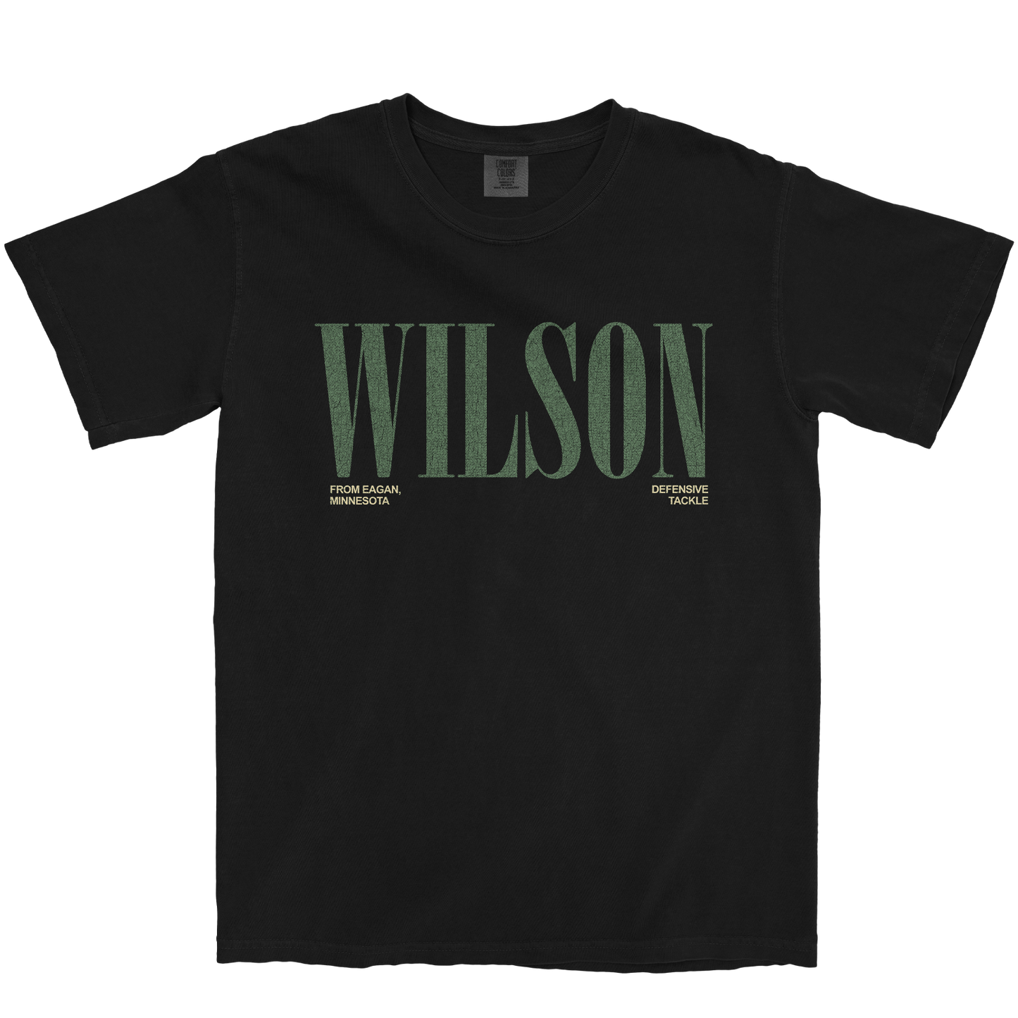 KEENAN WILSON CLASSIC BLACK TEE
