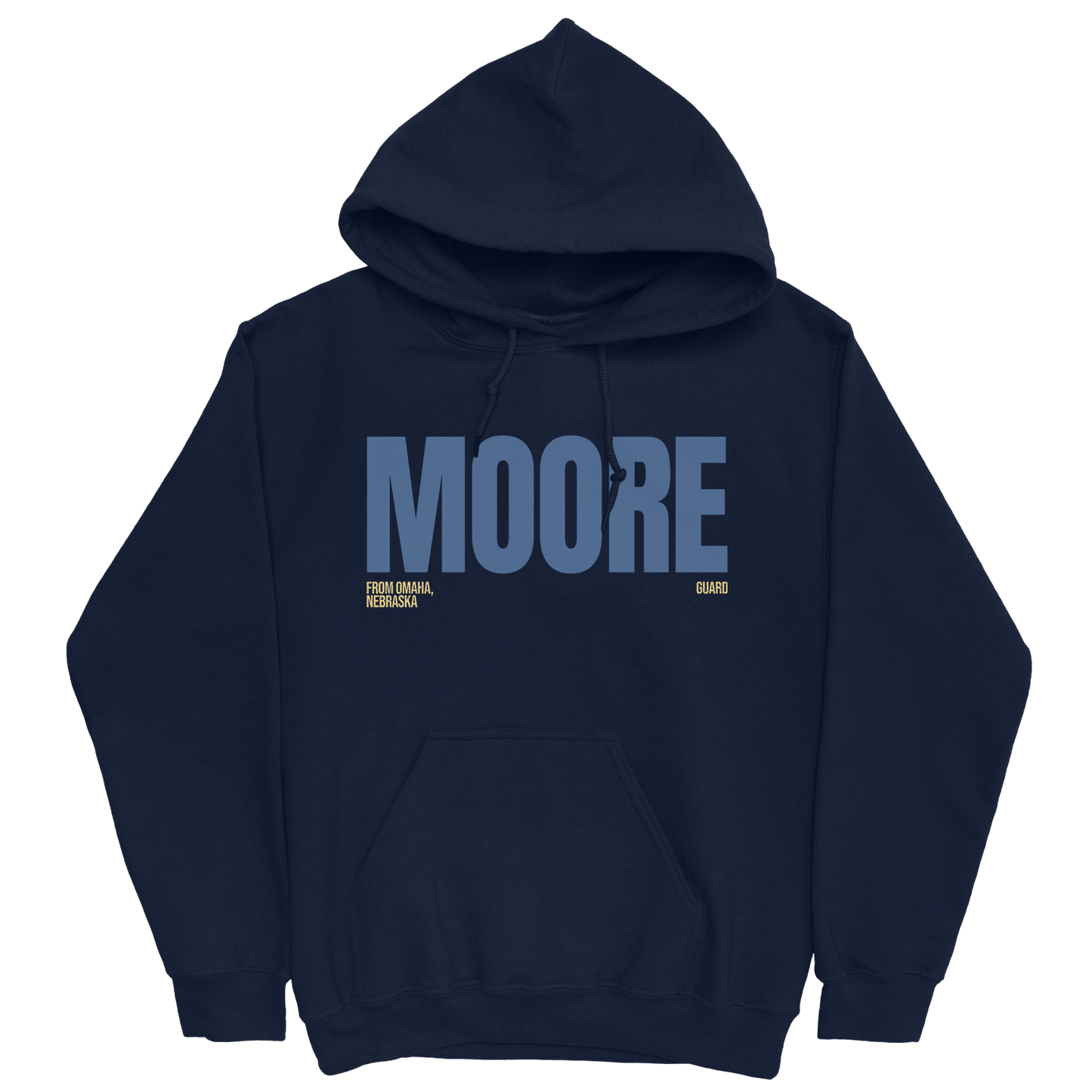 FREDA MOORE CLASSIC NAVY HOODIE