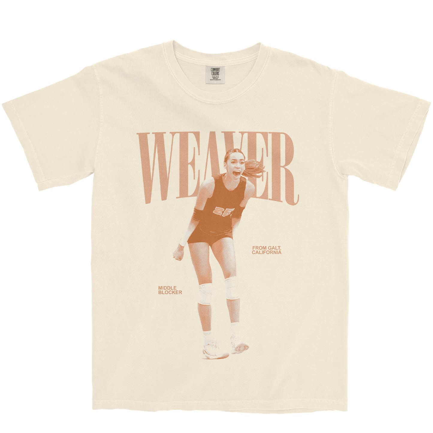 KAYA WEAVER VINTAGE IVORY TEE