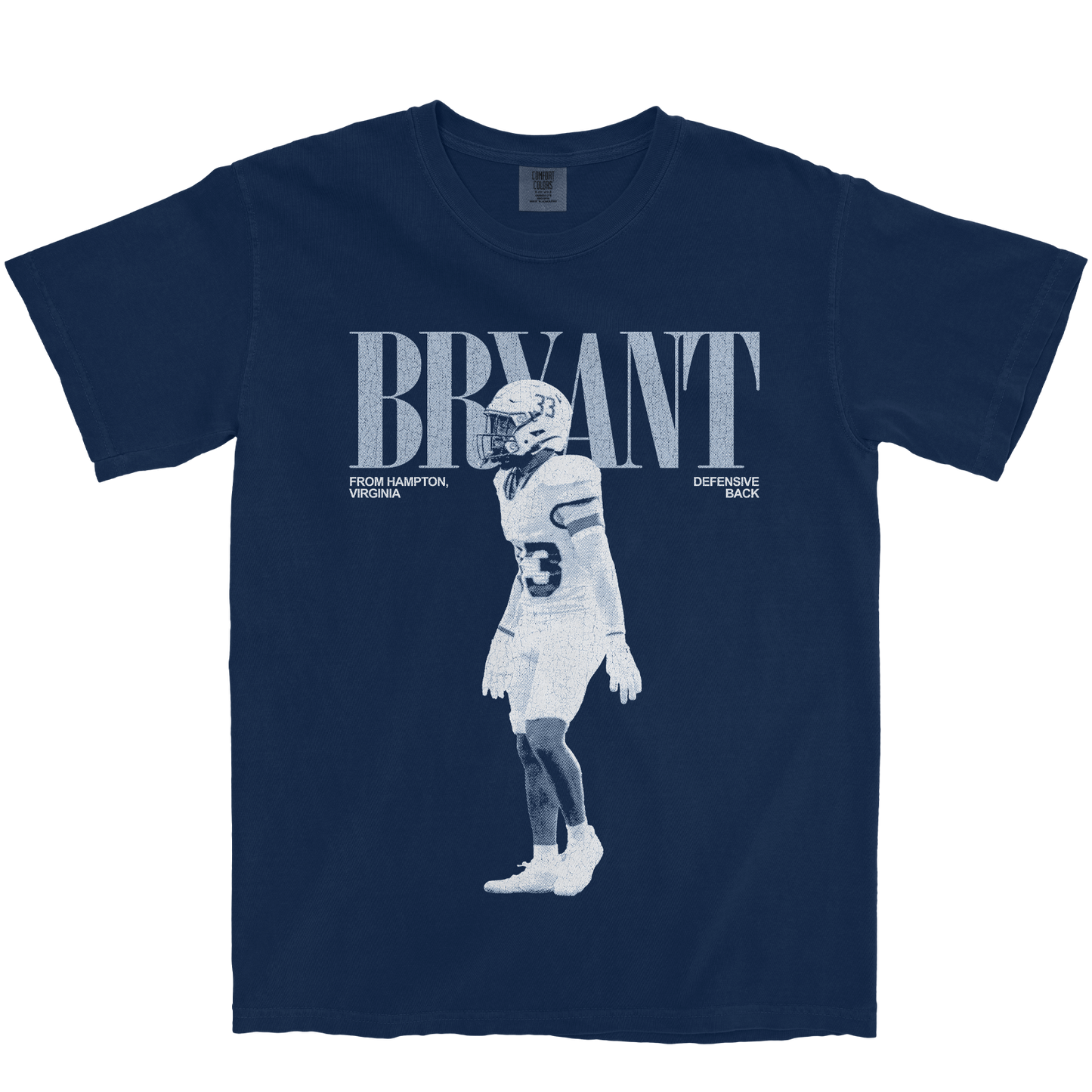DARRELL BRYANT VINTAGE NAVY TEE