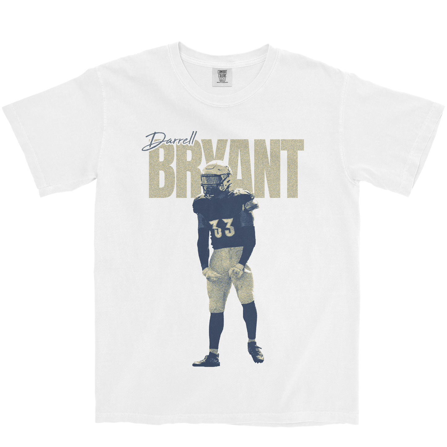 DARRELL BRYANT VINTAGE WHITE TEE