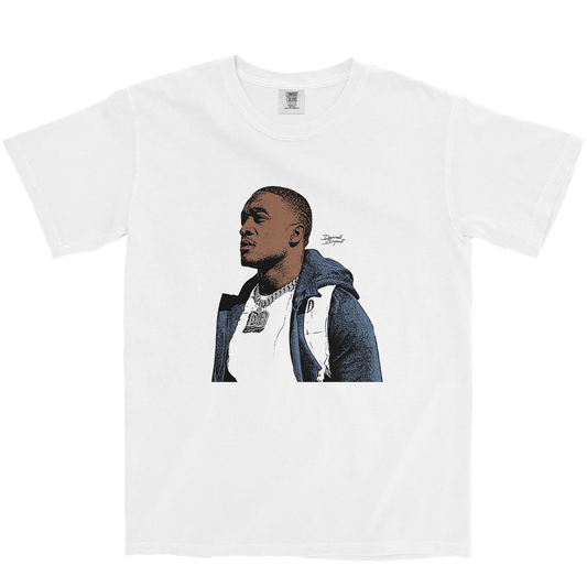 DARRELL BRYANT ILLUSTRATED WHITE TEE