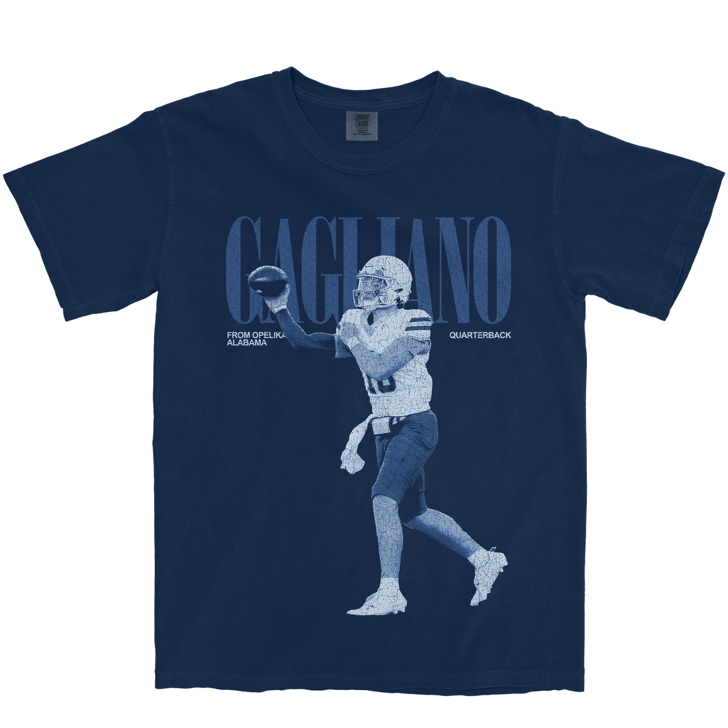 ROMAN GAGLIANO VINTAGE NAVY TEE