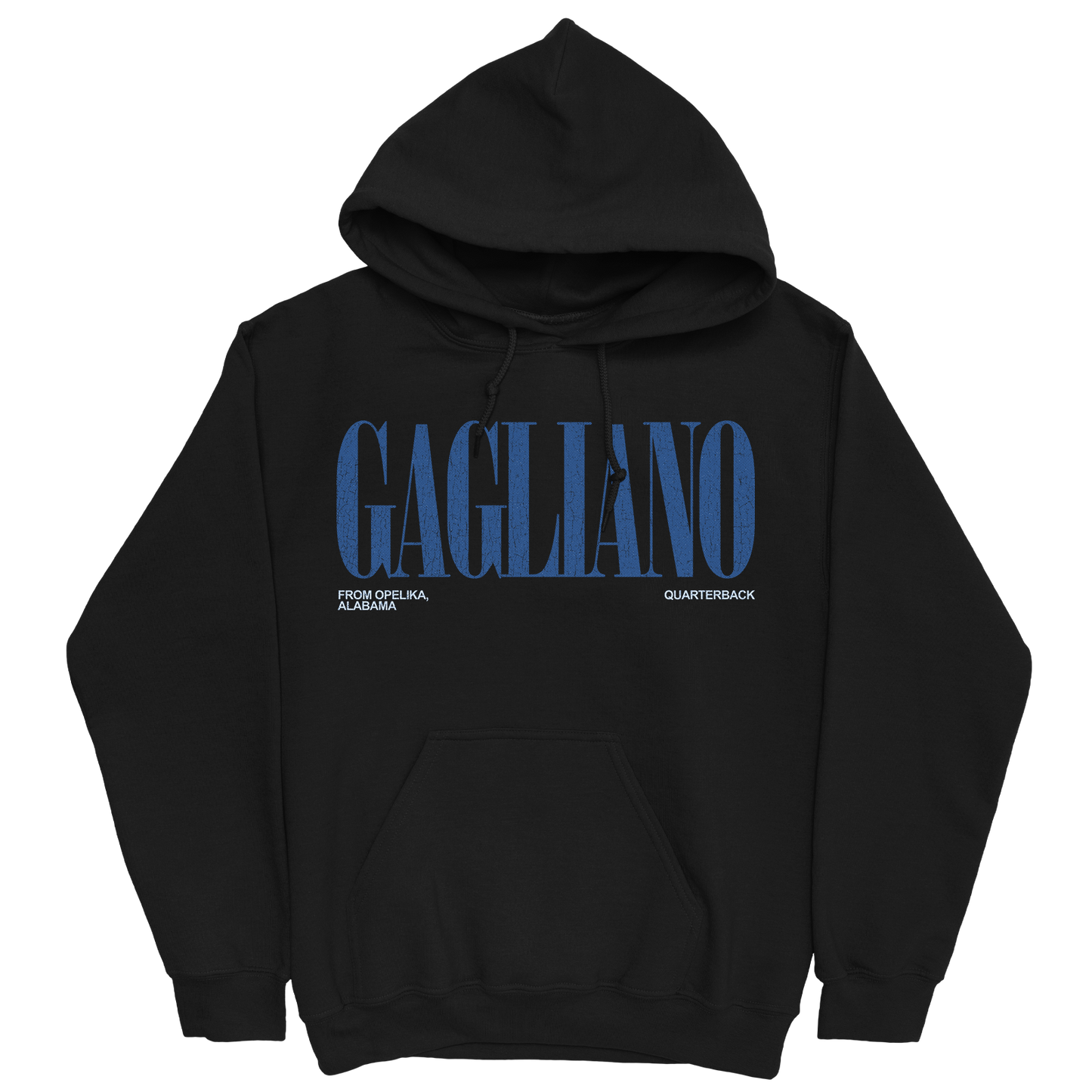 ROMAN GAGLIANO CLASSIC BLACK HOODIE