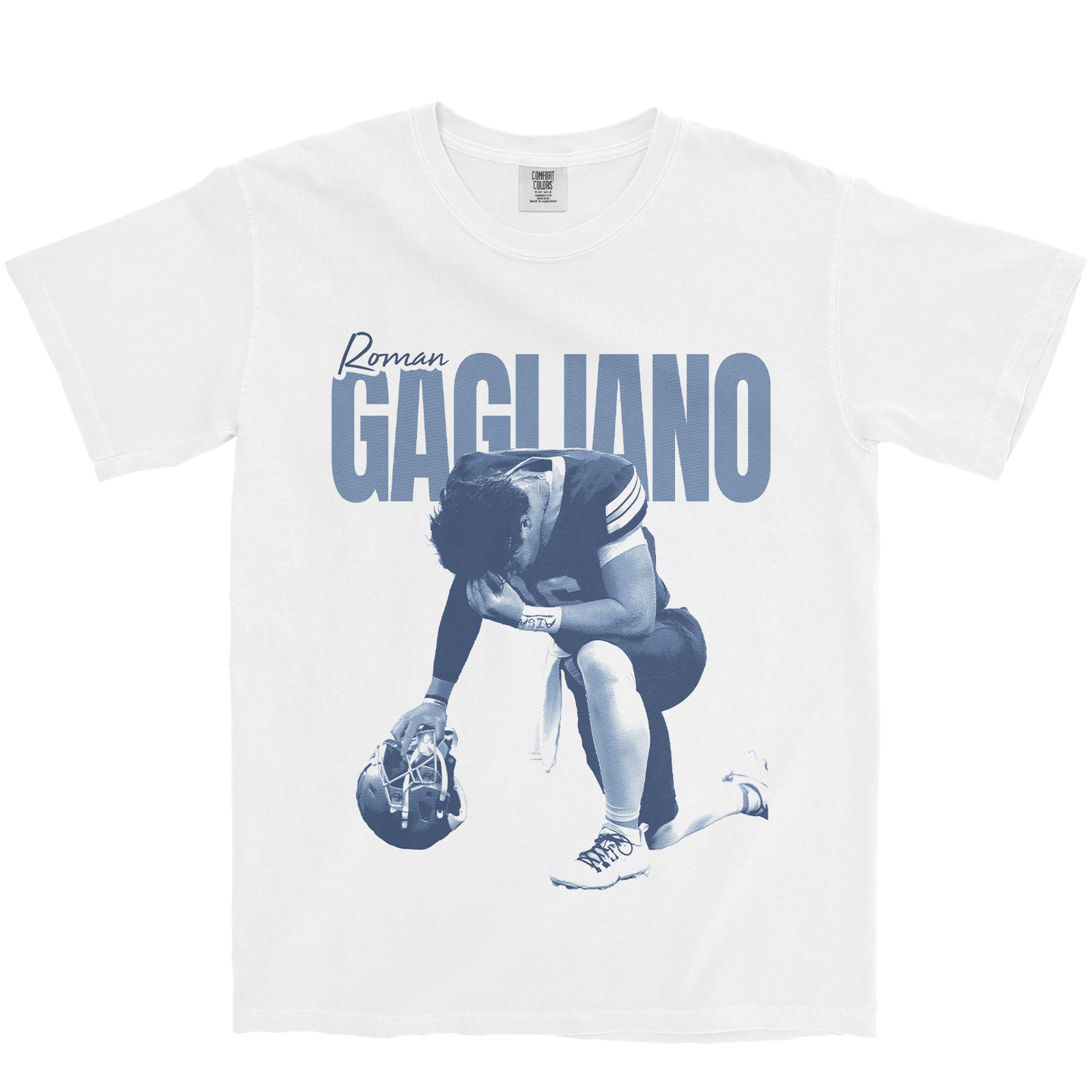 ROMAN GAGLIANO VINTAGE WHITE TEE