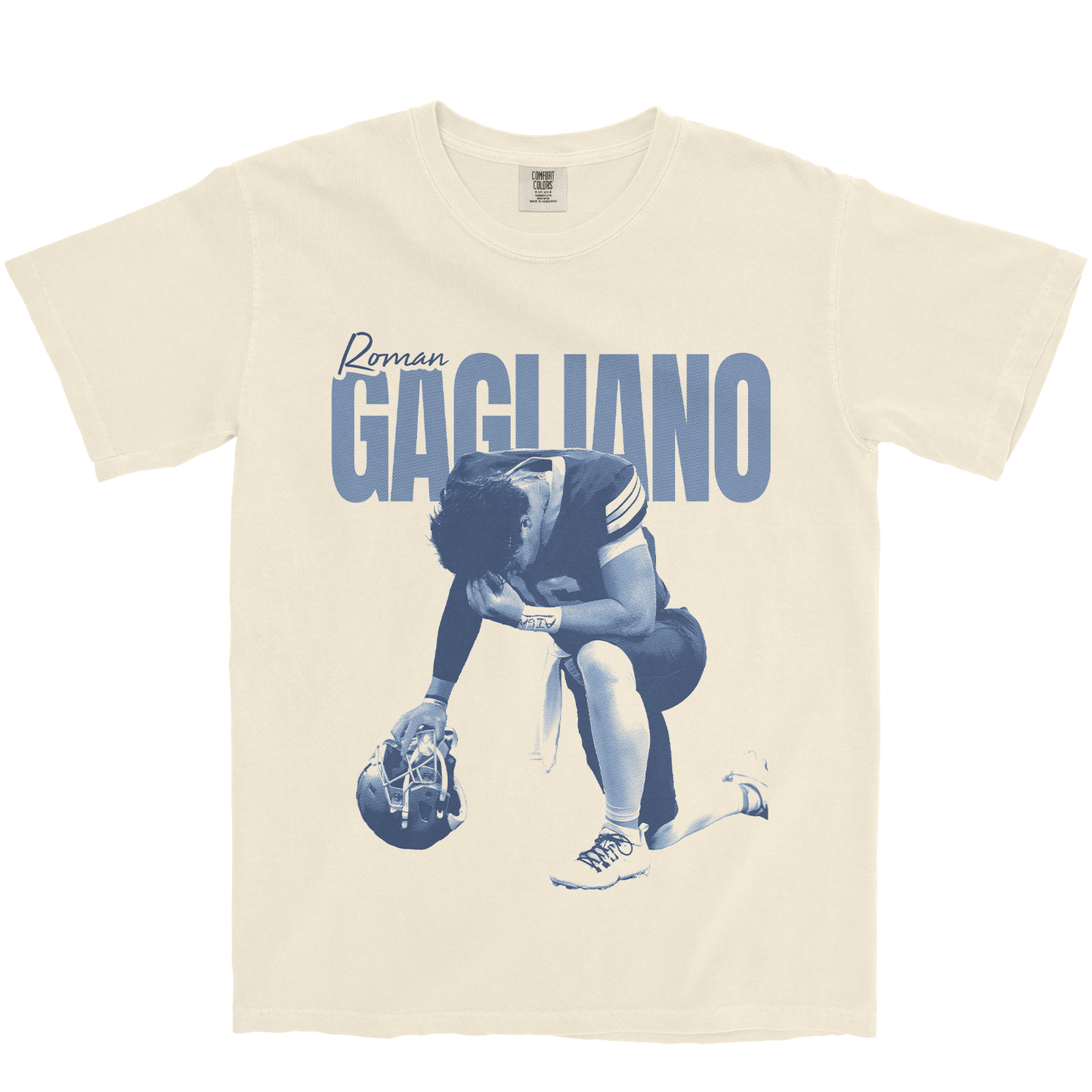 ROMAN GAGLIANO VINTAGE IVORY TEE