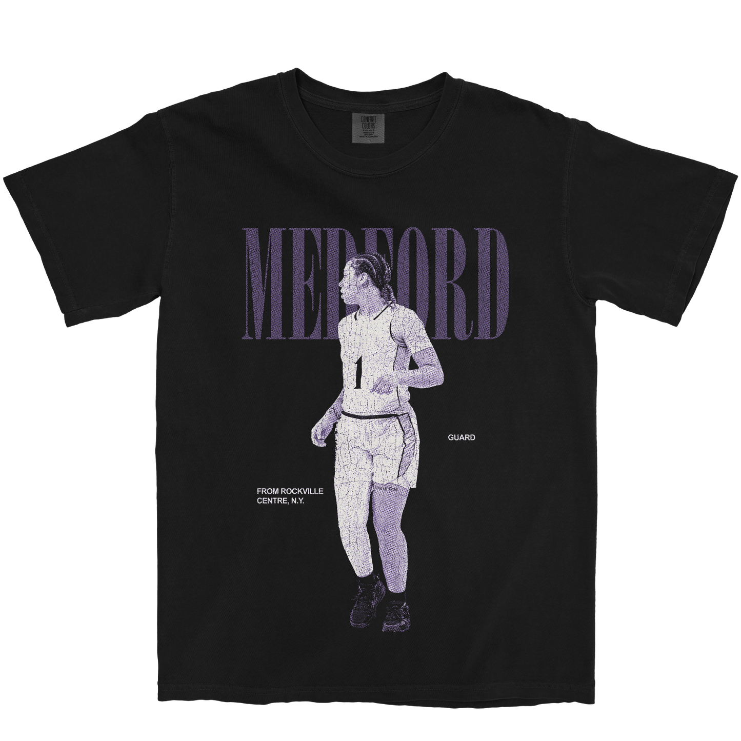 OLIVIA MEDFORD VINTAGE BLACK TEE