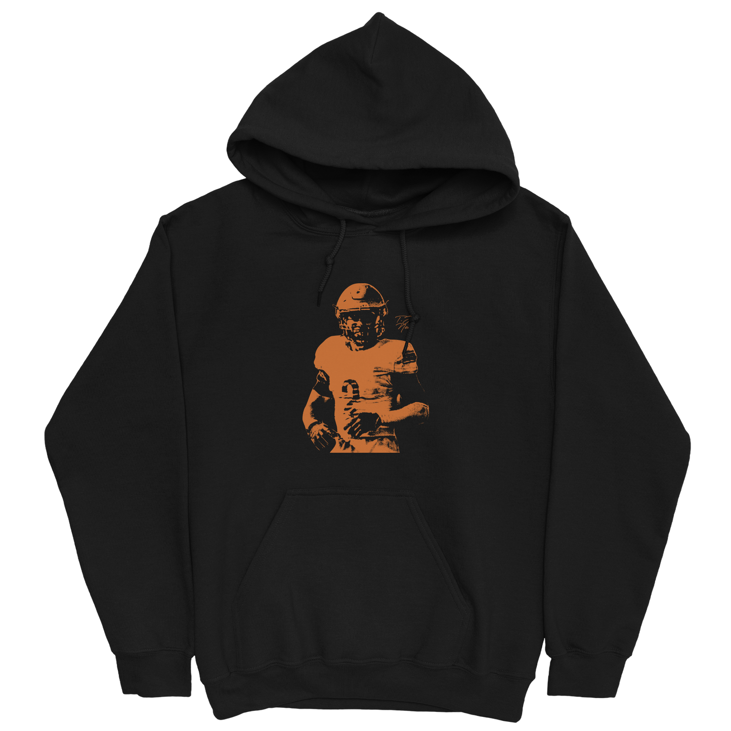 TJ NEAL #2 BLACK HOODIE