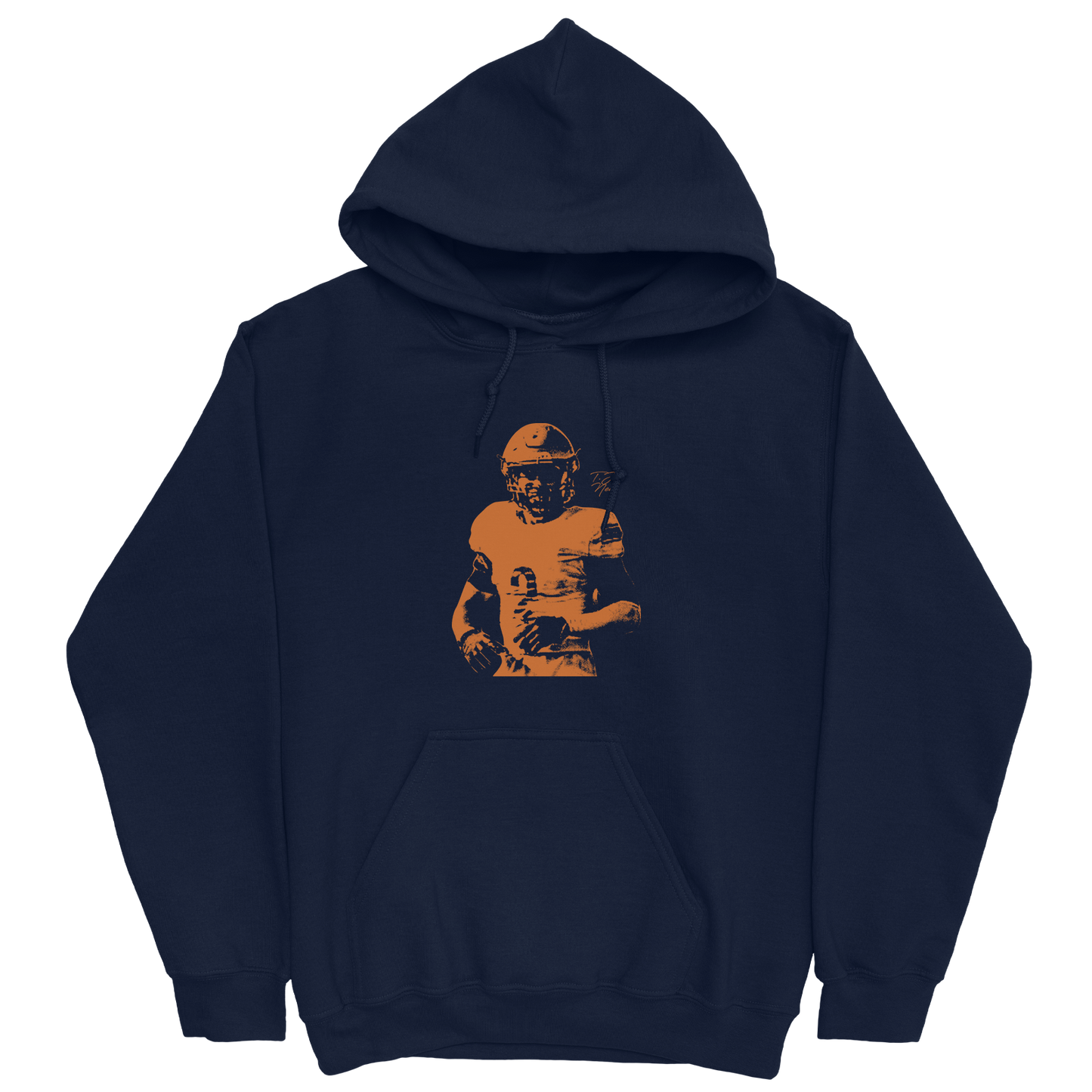 TJ NEAL #2 NAVY HOODIE