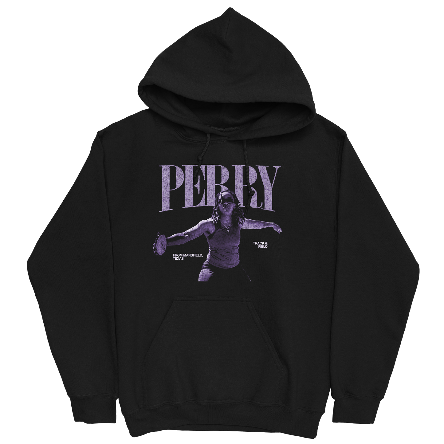 JOIA PERRY VINTAGE BLACK HOODIE